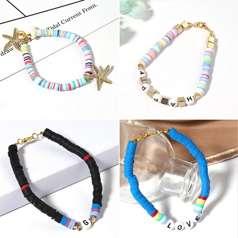 1400 Pcs Letter Beads for Friendship Bracelets Making Kit, A-Z