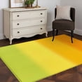 thumbnail image 4 of Colorful Gradient Washable Area Rugs 2.7'x5', Green Yellow Orange Ombre Striped Modern Low Pile Throw Living Room Rug Non-Slip Sturdy Edge Binding Carpet for Indoor Entryway Bedside Kitchen, 4 of 9