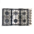 thumbnail image 1 of Crown 36 Inch 6 Burner Drop-In Stainless Steel Gas Cooktop LGC3601, 1 of 9