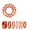 1orange color 18T, variant on Misright Aluminum Alloy Single Speed Conversion Kits for Mountain Bikes and Road Bikes