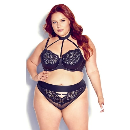 

Fox & Royal Women s Plus Size Hollie Underwire Demi Lace Bra
