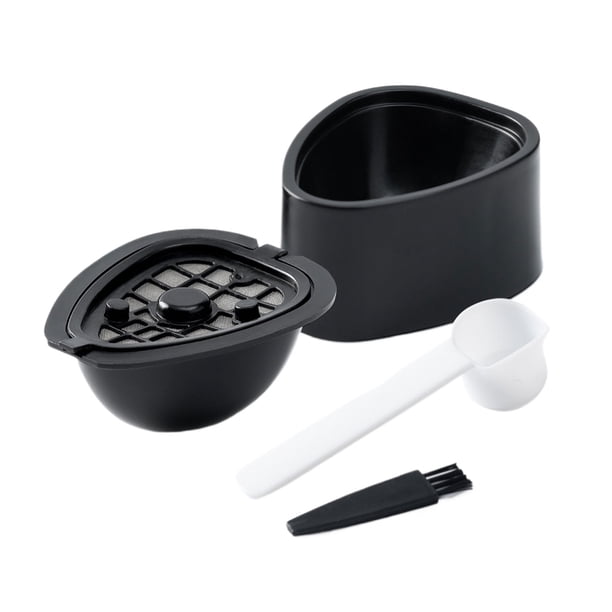 Billuyoard Pantalla de filtro de cápsula de té y café negro con red de té y café con sabor mejorado, utensilios para café Juegos de servir café y té tipo+2
