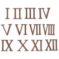 thumbnail image 5 of Wooden Roman Numerals Clock Kit – 12pcs DIY Wall Clock Shapes for Living Room, Kitchen, or Office – Minimalist Home Decor, 5 of 5