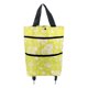thumbnail image 2 of Carrito y utilitario plegable, lona resistente al agua para con cubierta y mango de esponja, ruedas giratorias denteras dobles, plegable compacto Yotijar Carro de compras, 2 of 8