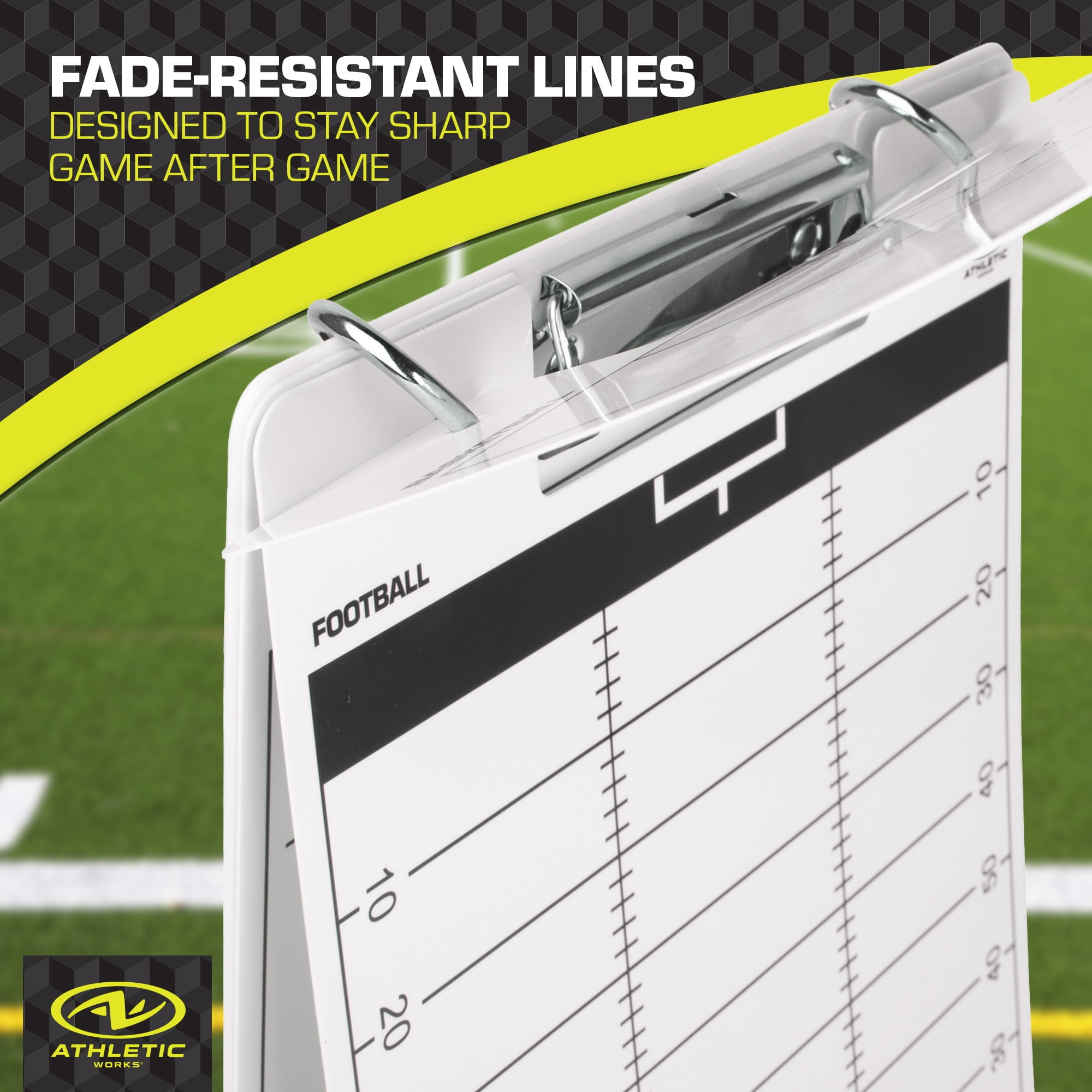 Athletic Works Multi Coaching Clip Board, 12.5" x 8.5"