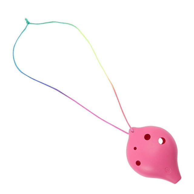 Beginner Plastic Ocarina Beginner Musical Instrument Practice 6-hole Ocarina