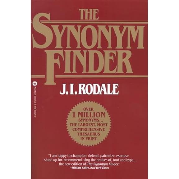 Pre-Owned The Synonym Finder (Paperback) 0446370290 9780446370295