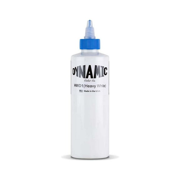 Dynamic Heavy White Tattoo Ink - 8oz