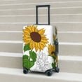 thumbnail image 5 of Uemuo Plump Sunflower And Sketch Printed Washable Luggage Cover - Fashion Suitcase Protector Fits 18-32 Inch Luggage -Small, 5 of 9