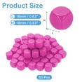 thumbnail image 2 of 60Pack Rounded Blank Six Sided Dice 16mm/0.6inch Acrylic Dice, Pink, 2 of 6