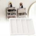 thumbnail image 6 of Kuntesetty Sunglasses Organizer Tray Eyeglasses Storage Box for Living Room Travel Home White, 6 of 9