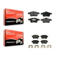 thumbnail image 1 of Positive Plus Front Rear Semi-Metallic Brake Pads Kit for Car 2014-2020 Fiat 500L KPF-100264, 1 of 8
