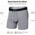 thumbnail image 6 of SAXX Men's Underwear - Quest Quick Dry Mesh Boxer Brief Fly with Built-in Pouch Support - Underwear for Men, Fall Size Small, 6 of 6
