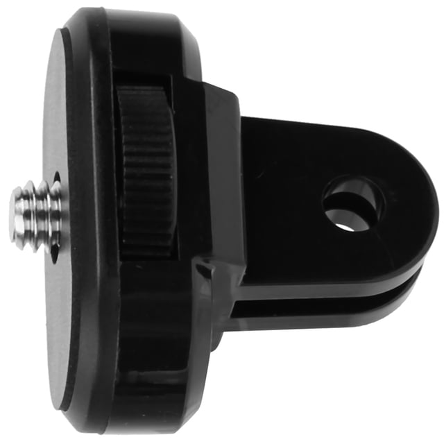 Adaptador de trípode y palo selfie con montaje en tornillo de 1/4 de pulgada para cámara de acción universal GoPro