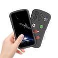 thumbnail image 3 of Allytechgroup Kids Case Compatible with iPhone 16 Pro Max 6.9", [1x Screen Protector] Soft EVA Slim Lightweight Kid-Friendly Design Shockproof Back Cover for Apple iPhone 16 Pro Max, Black, 3 of 9