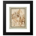 thumbnail image 2 of Circle of Charles Le Brun 20x24 Black Modern Framed Museum Art Print Titled - The Continence of Scipio (17th&nbsp;Century), 2 of 5