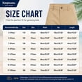 thumbnail image 3 of Xaqiouau Boys Girls Uniform Shorts Summer School Flat Front Knee Length Chino Dress Shorts Wrinkle Resistant with Pockets for Kids Teens, 3 of 8