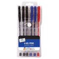 thumbnail image 1 of Just Stationery - Pluma de Gel - Pack de 6 (Negro, Azul, Rojo), 1 of 2