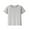 Gray, variant on GERsome Toddler Boys Girls Solid Color Cotton T-Shirts Crewneck Short Sleeve Casual Summer Tees Soft Layering Tees Shirts for Unisex Kids Baby 2-12 Years