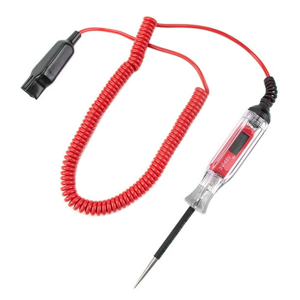 3-48V Car Truck Low Voltage & Light Tester with Stainless Probe ...