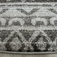 thumbnail image 4 of SAFAVIEH Adirondack Emil Abstract Area Rug, Ivory/Charcoal, 6' x 6' Round, 4 of 7