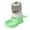 green, variant on oshhni Automatic Pet Feeder 2L Dispenser Cat Food Water Dispenser for Dog Puppy Cat green