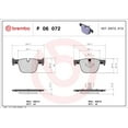 thumbnail image 4 of Brembo 2016 BMW 328i Premium Low-Met OE Equivalent Pad - Rear, 4 of 4