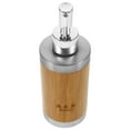 thumbnail image 5 of UPKOCH 1Pcs Shampoo Dispenser Bamboo Stainless Steel Refillable Bathroom Hand Soap Dispenser, 5 of 8