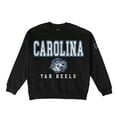thumbnail image 6 of Women's Gameday Couture Black North Carolina Tar Heels Oversized Level Up Black Label Premium Sweatshirt, 6 of 6