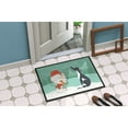 thumbnail image 4 of Carolines Treasures CK2044JMAT 24 x 36 in. Black Greyhound Snowman Christmas Indoor or Outdoor Mat, 4 of 4
