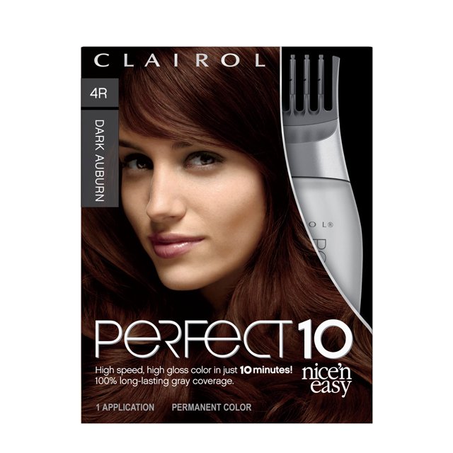 Tinte para el cabello Clairol Nice'n Easy Perfect 10 4R Castaño oscuro