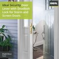 thumbnail image 2 of Surface Mount Storm Door Handle with Lock and Key for \u 陆 es Thick Doors (Matte -Posts), 2 of 6
