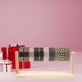 thumbnail image 2 of Shisuyan Craft Ribbon Organizer Ribbon Storage Holder Wood Rack Ribbon Spool Storage Tool, 2 of 8