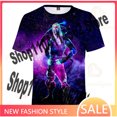 thumbnail image 3 of Forest Night Battle Game Christmas 3d T-shirt Tees Streetwear Kids Men and Women Harajuku T Shirt Teen Clothes, 3 of 5