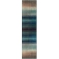 thumbnail image 3 of Unique Loom Estrella Collection Area Rug - Azura (2' 7" x 10' Runner Blue/Ivory), 3 of 7