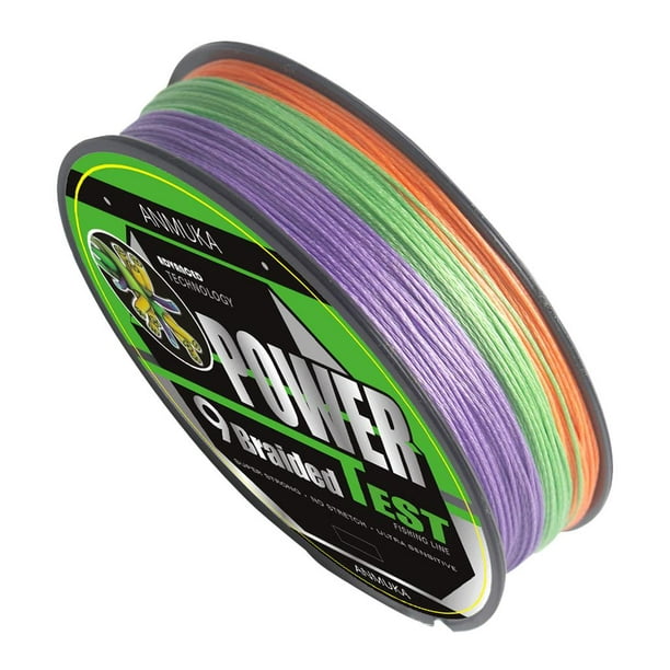 Lipstore 0.55mm 9 Strands Braided Fishing Line Fishing Wire Multi-Color 09 Other 09