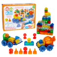thumbnail image 1 of Set de Construcción Jelly Blox Sitio de Construcción 75 Piezas para Niños Mayores de 2 Años, 1 of 7