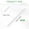 thumbnail image 3 of Uxcell 6-Pack Acrylic Square Rods, 9.8 x 0.16 Inch/ 250 x 4 mm Clear Acrylic Dowel Rods Sticks Plastic Sticks Strip for DIY Crafts Lighting Gardening Decorations, 3 of 7