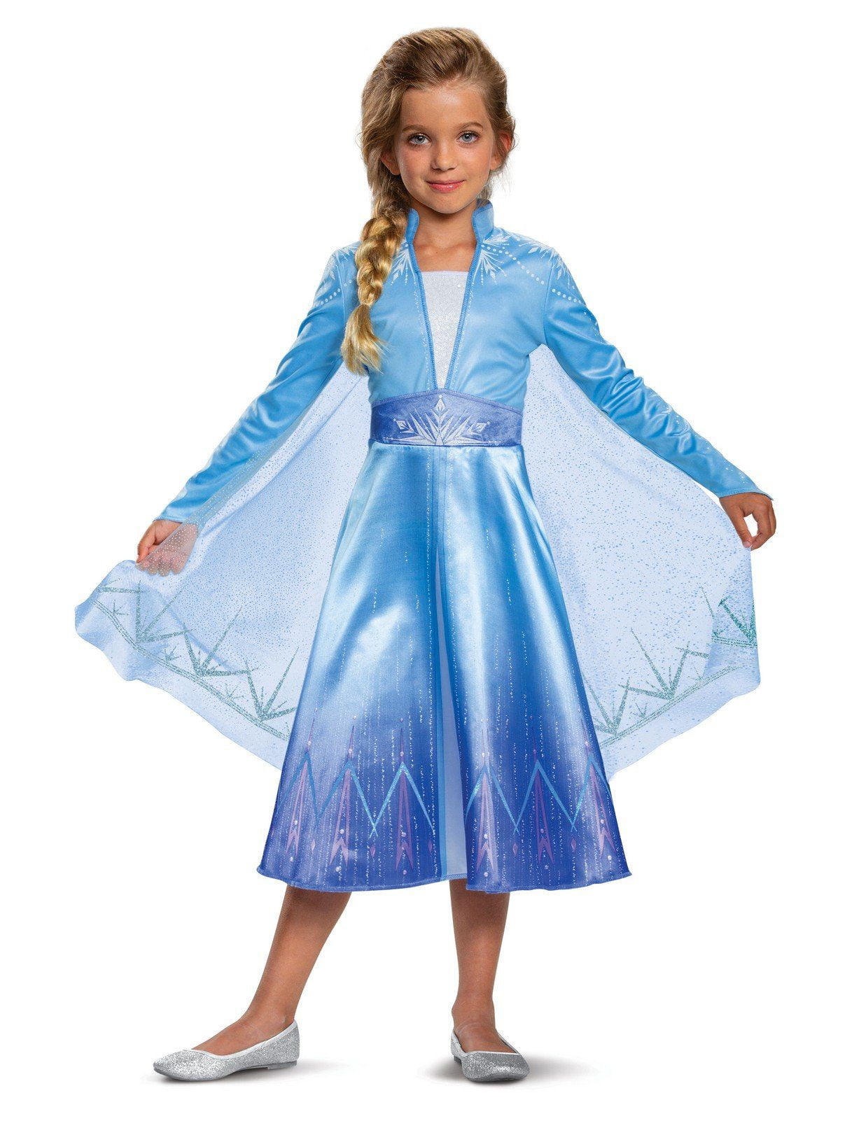 One Size Childs Fancy Dress Accessory Rubies Official Disney Frozen 2 Elsa Wig