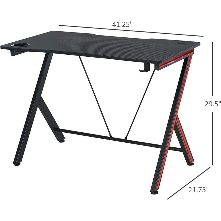 41 inch gaming desk discount