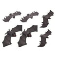 thumbnail image 4 of Minkissy Pendant Bat 6Pcs Tpr Spooky Atmosphere Creation Bat Shape for Haunted House, 4 of 8