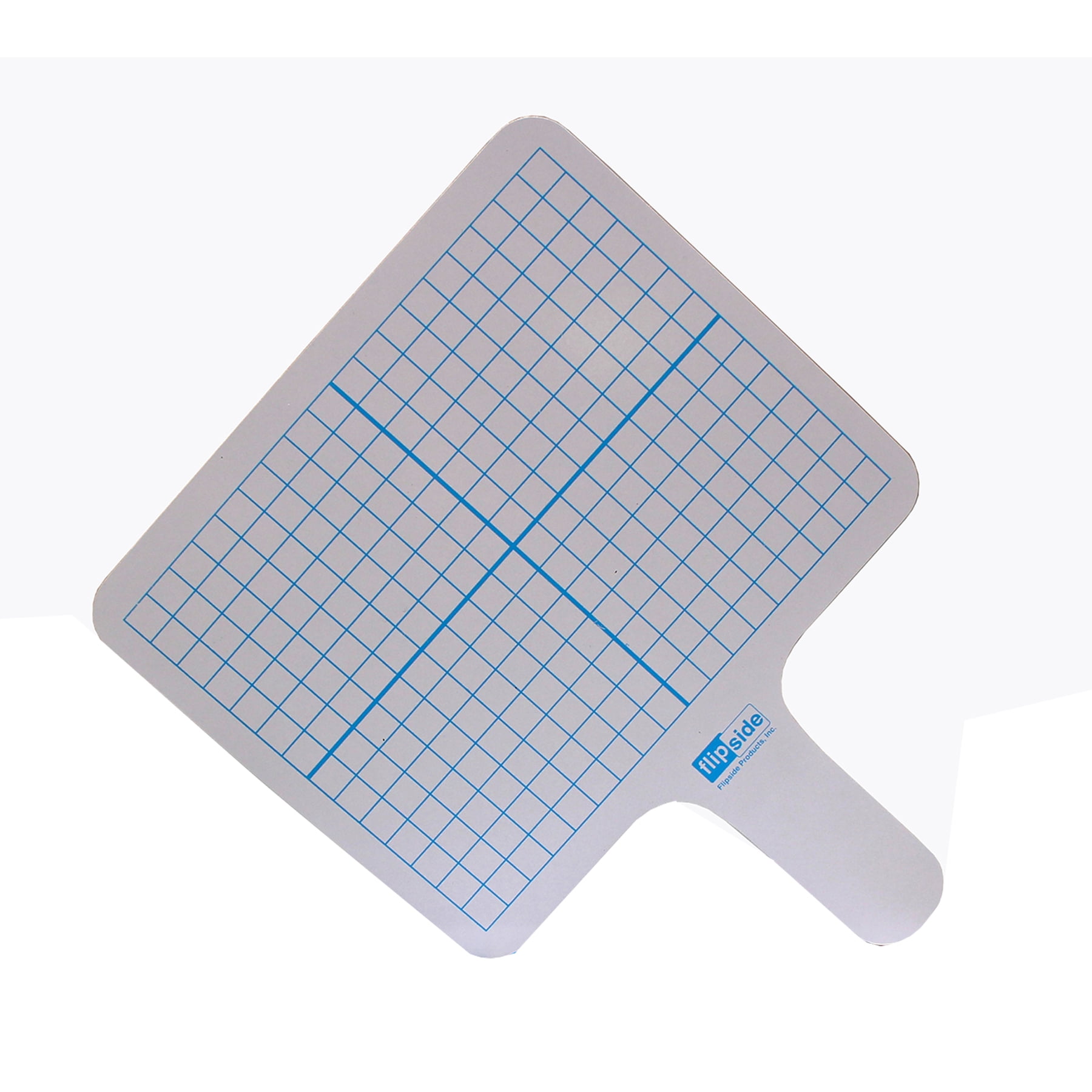 Flipside Products Rectangular Graph Dry Erase Answer Paddle, Class Pack of 24