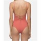 thumbnail image 2 of Tavik Monahan Monokini de una pieza para mujer, rosa, pequeño Tavik Monokini, 2 of 2