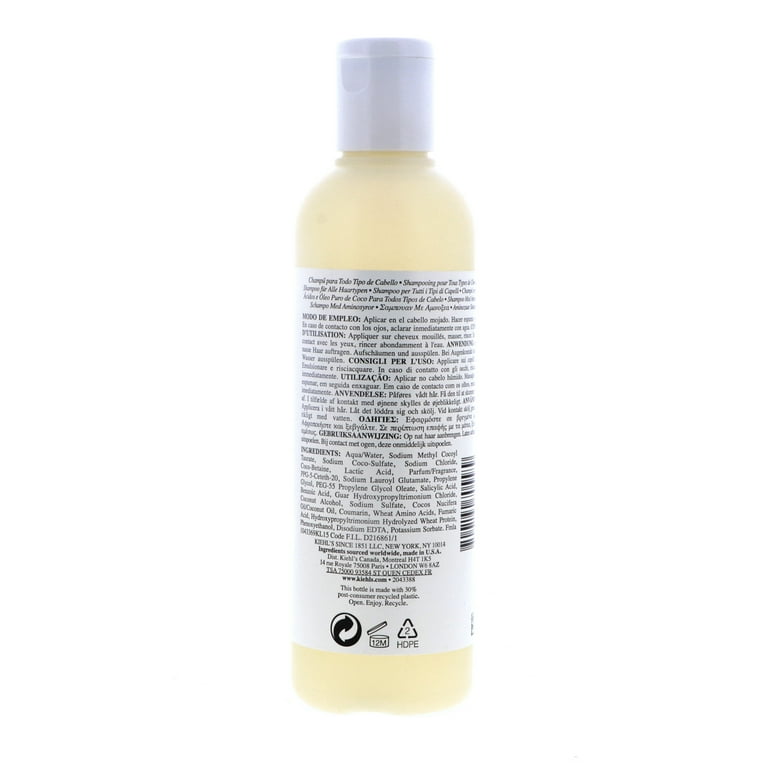 Kiehl's Amino Acid Shampoo with Pure Coconut Oil, 8.4 oz Kiehl's Amino Acid Shampoo with Pure Coconut Oil, 8.4 oz