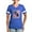 Royal Blue, variant on - American Flag Welder Design Welding Image T Shirt - Womens Football Shirt