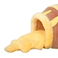 thumbnail image 2 of Olla para gatos de interior, cojín extraíble, cueva acogedora, casa de dibujos animados, cama pequeña, cama para gatitos, perrera cálida, olla de miel, 2 of 5