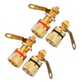 thumbnail image 4 of 4PCS Speaker Banana Plug Banana Jack Amplifier Loudspeaker Connector Supply, 4 of 9