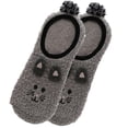 thumbnail image 3 of Women's Slipper Sock Coral Velvet Indoor Spring Autumn Winter Soft Warm Cozy Slippers with Anti-slip Animal Gripper, 3 of 18