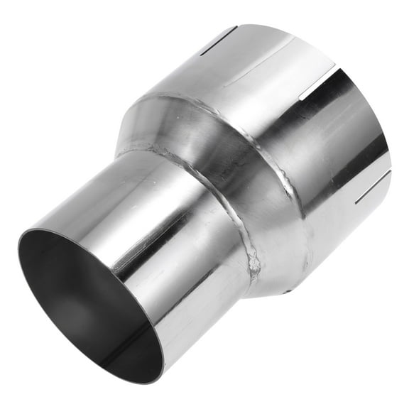 Unique Bargains 3" OD to 4" OD Mandrel Exhaust Bend Elbow Concentric Reducer 201 Stainless Steel Pipe Adapter 5 inch Length Silver Tone