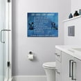 thumbnail image 3 of Jiu-Jitsu Wall Art Jujitsu Life Lessons Pictures Wall Decor Judo Education Guide Decoration Positive Inspirational Canvas Prints Painting Artwork for Bathroom Kitchen Bedroom Living Room 16"x12", 3 of 7